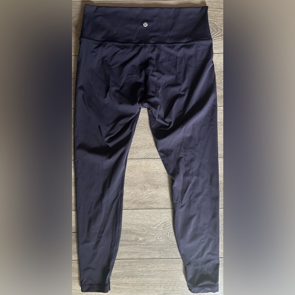 Lulu Wunder Under Hi-Rise Brushed Full-On Luxtreme Leggings Rare Size 12 - Picture 3 of 4
